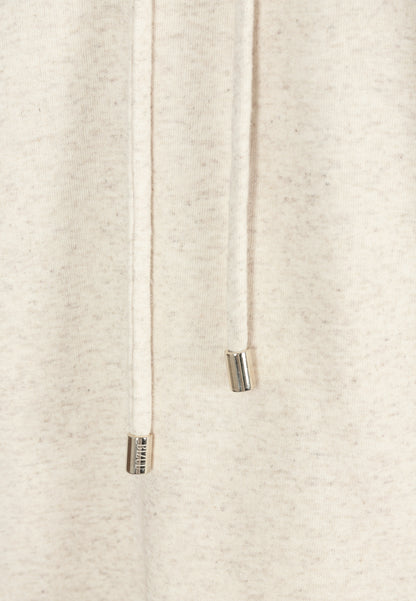 Hoodie with pocket ELEA beige