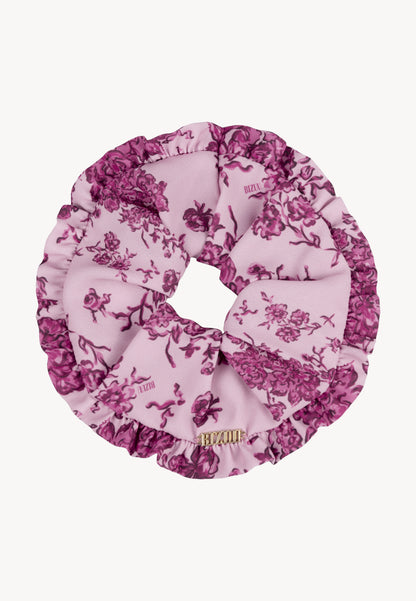 Hair tie with floral print ROSA