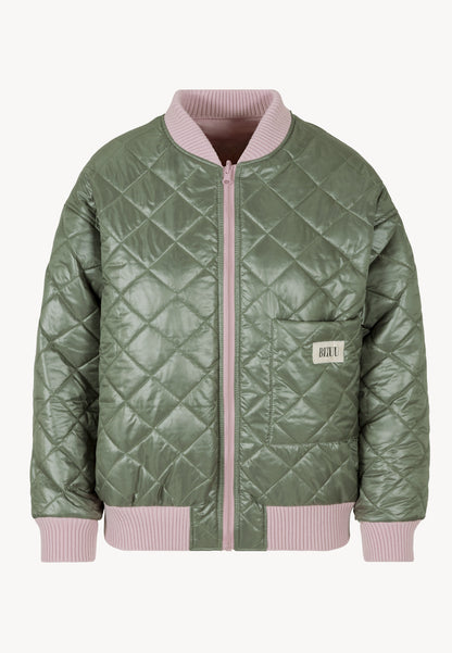 Reversible bomber jacket by SEBANNE in pink