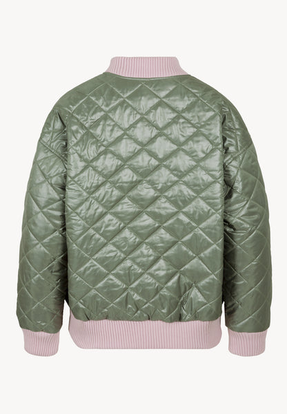 Reversible bomber jacket by SEBANNE in pink