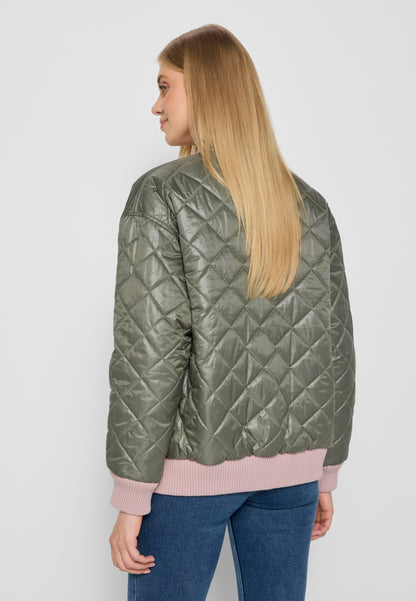 Reversible bomber jacket by SEBANNE in pink