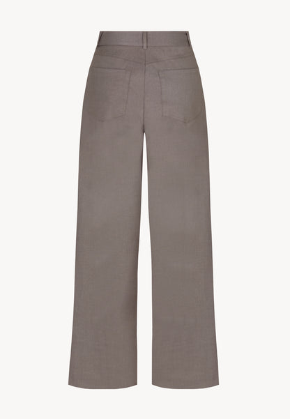 Suit trousers with belt and loops AROW in beige