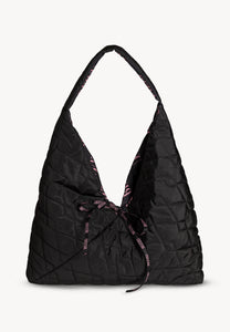 Quilted handbag TRIQA black
