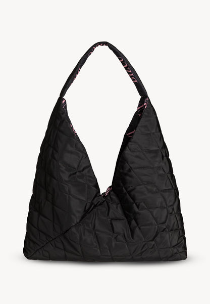 Quilted handbag TRIQA black