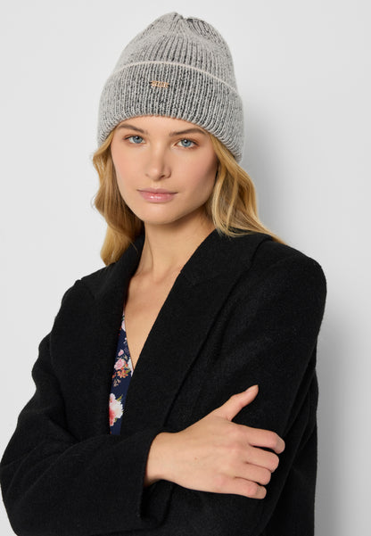 Woolen hat WINTY gray