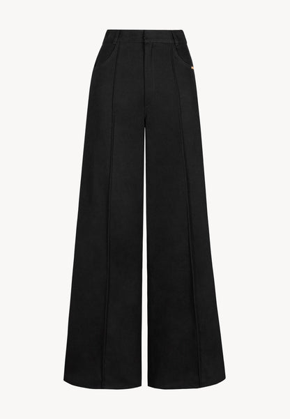 Wide-legged pants NEGRATE black