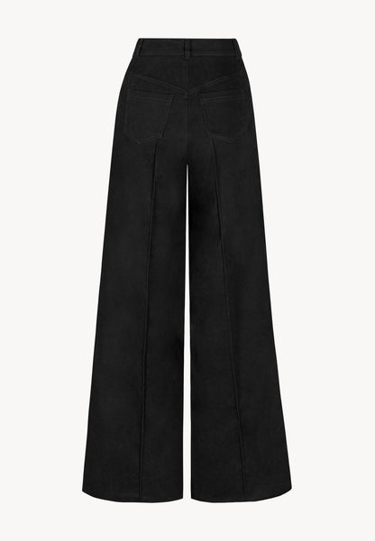 Wide-legged pants NEGRATE black