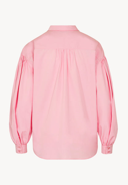 Blouse with a tie at the neck, ZOSSEN in pink