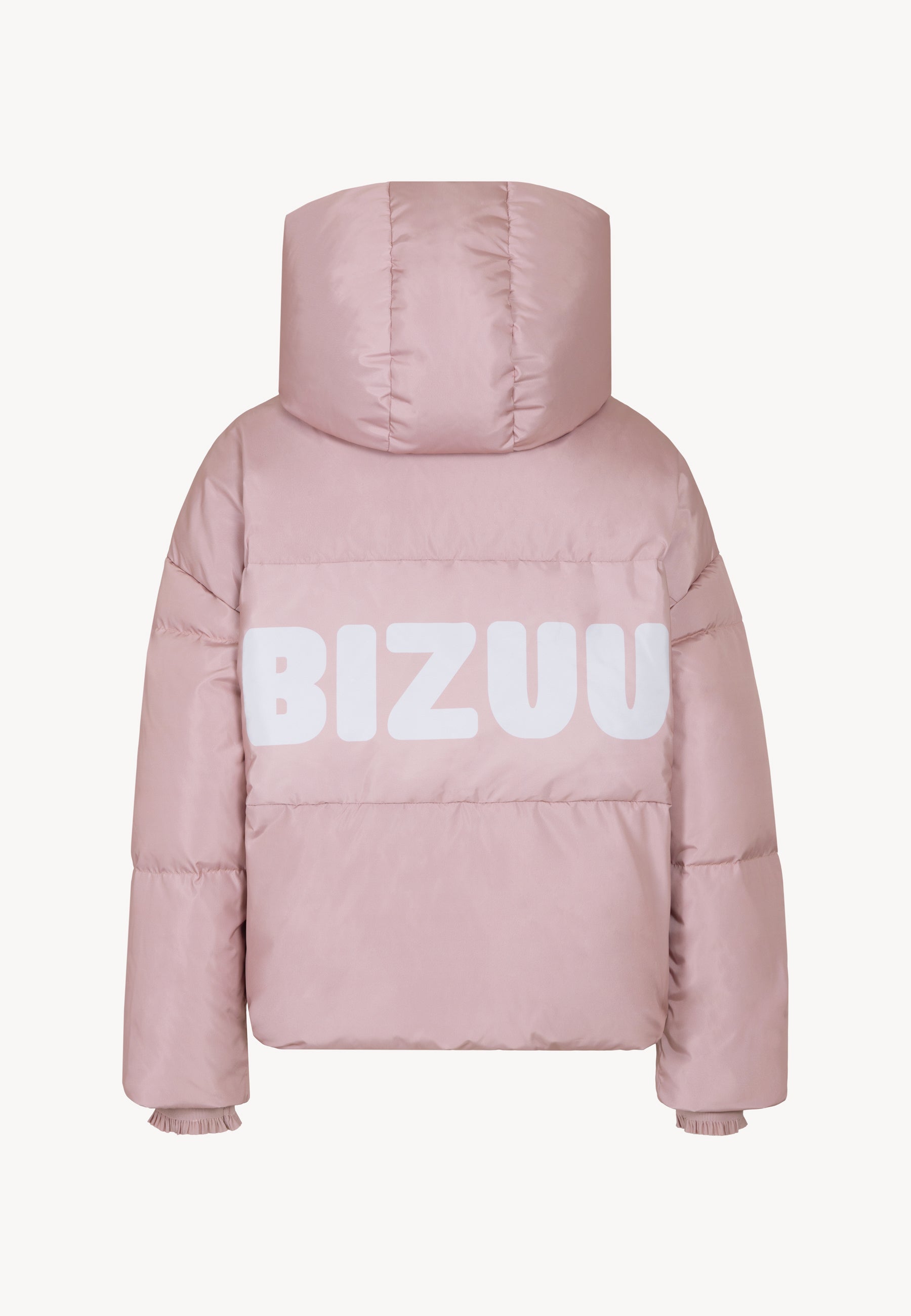 muguet ジャケット　pink Padded jacket with logo on the back MUAN pink – Bizuu