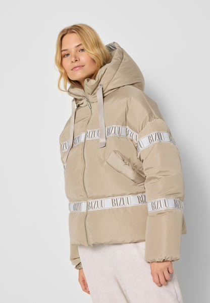 Oversized down jacket TOKYO, beige