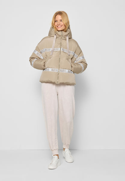 Oversized down jacket TOKYO, beige