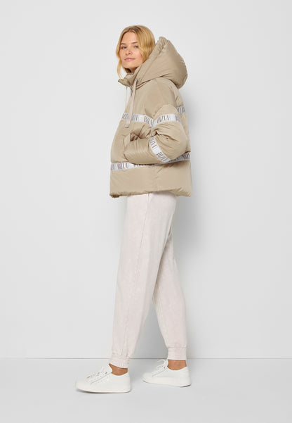 Oversized down jacket TOKYO, beige