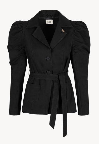 Puffed sleeve blazer DICTINI black