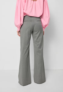 Flare Leg Pants BELITTA in gray