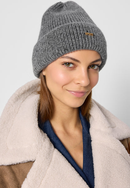 Woolen hat WINTY gray