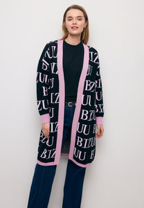 CHIOS black long cardigan