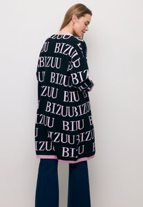 CHIOS black long cardigan