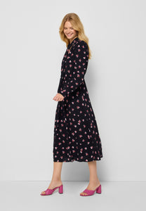 Midi dress CORALIE black