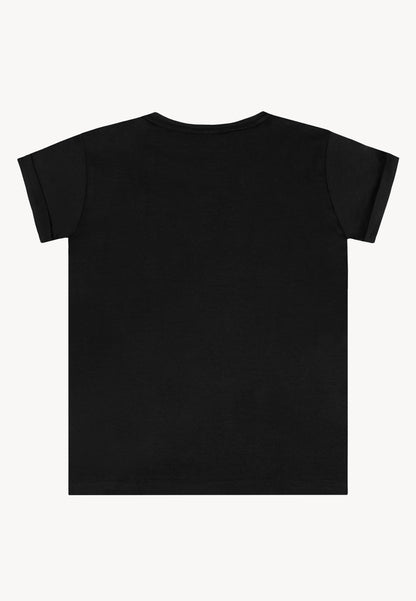 Women's T-shirt HEARTY black