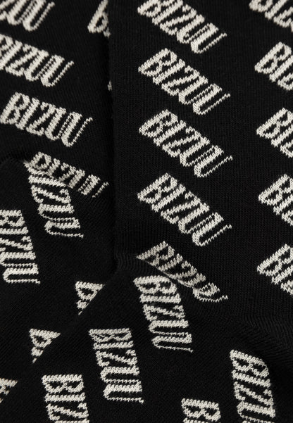 Socks with logo SERAFIL, black