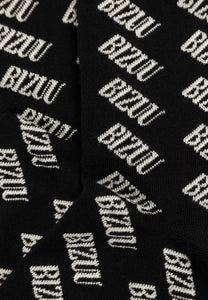 Socks with logo SERAFIL, black