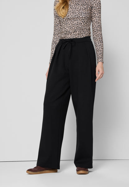 Black loose-fit pants BAWOS