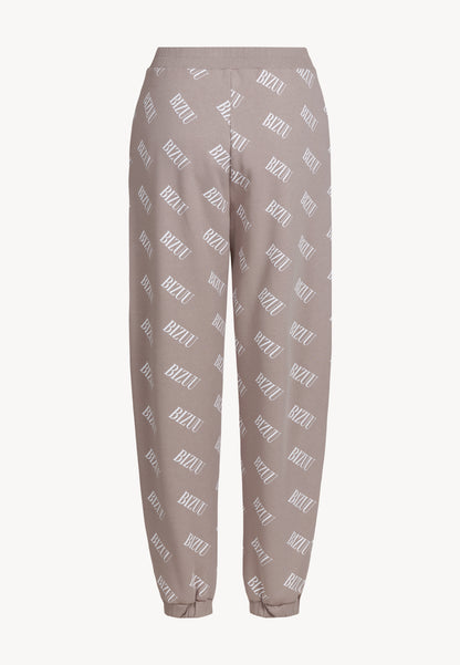 MERING logo sweatpants, beige