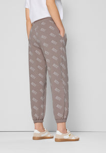 MERING logo sweatpants, beige