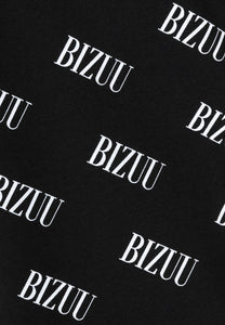 PHILI logo oversize sweatshirt, black