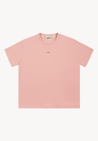 TISHAL salmon oversize T-shirt