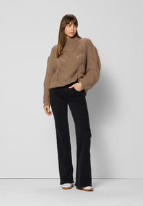 Brown oversize sweater ROSSO