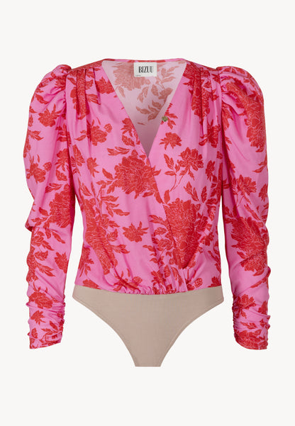 Pink floral envelope body ALIBA