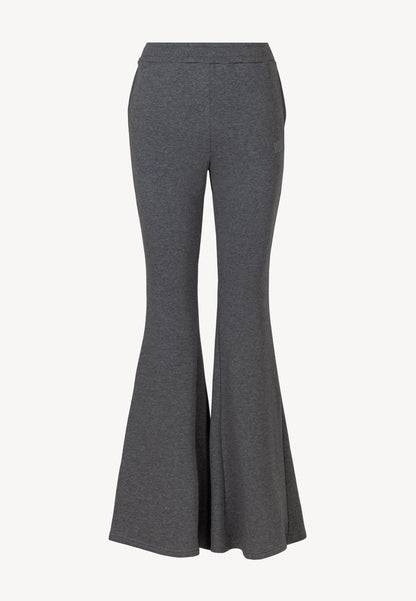 Graphite sweatpants with wide legs TEIA