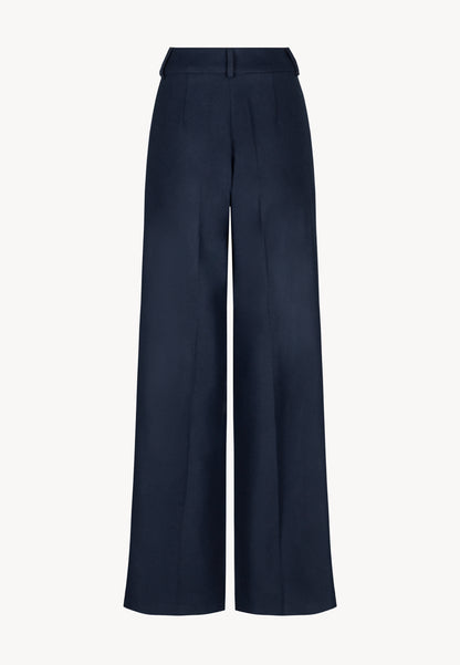 Navy blue women's suit pants REBE