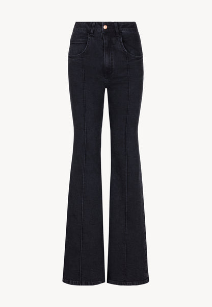 Black women's denim bell bottoms BELINNA