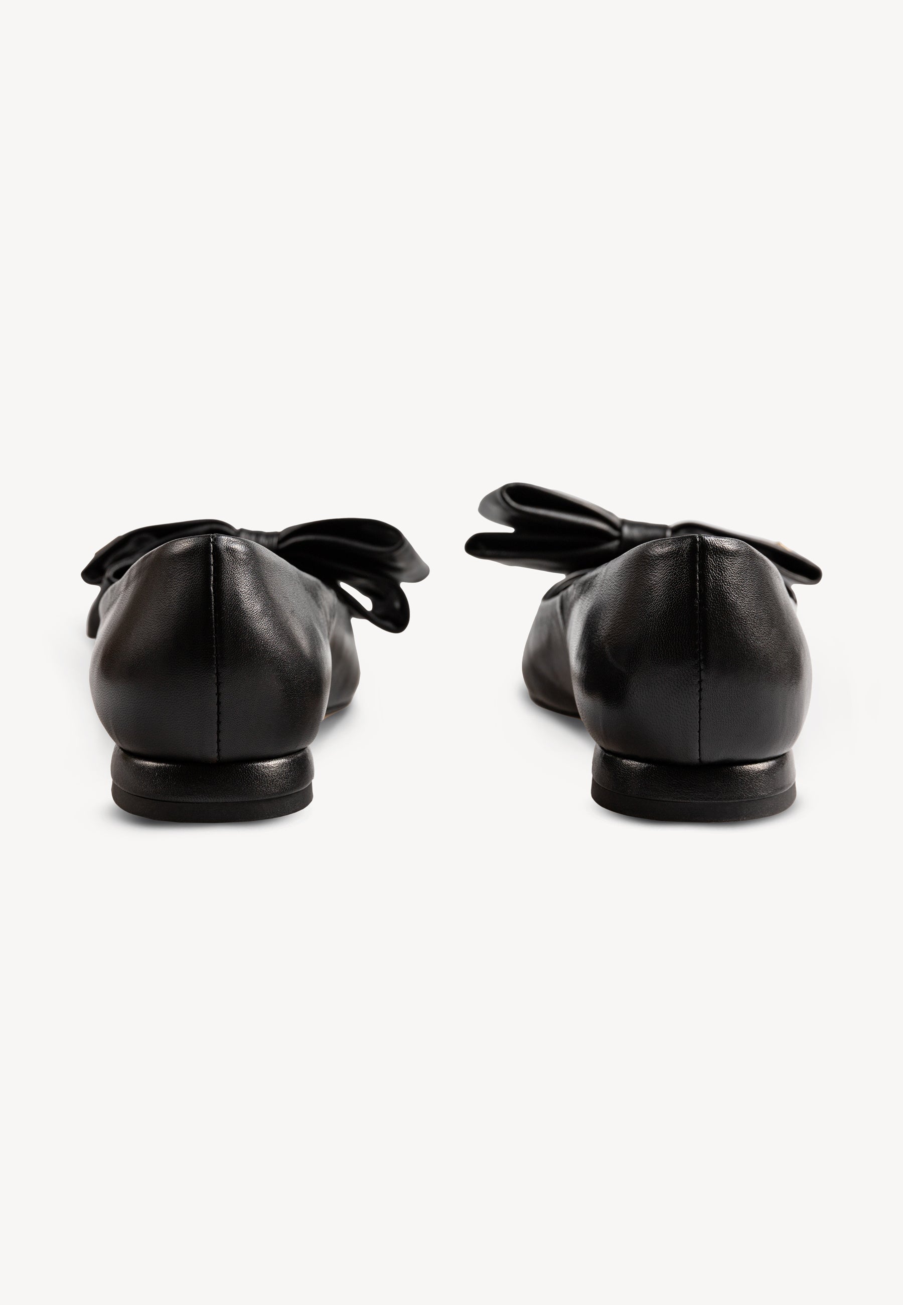Women's leather ballerinas with bow LAVIE – Bizuu