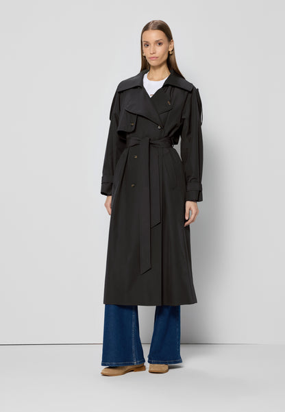 Trench coat in dark brown color RACHELII