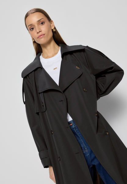 Trench coat in dark brown color RACHELII