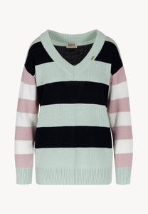 Women's striped sweater CALAMEA