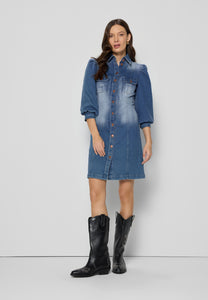 Blue denim mini dress NIGANA