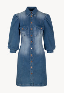 Blue denim mini dress NIGANA