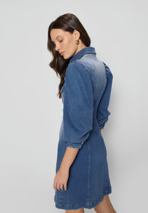 Blue denim mini dress NIGANA