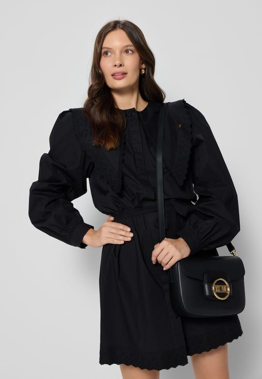 Dress with decorative collar TARQUA