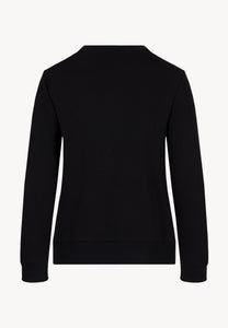 FJORD logo embossed sweatshirt black