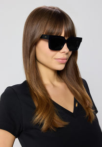 Sunglasses with black frame AVOLA