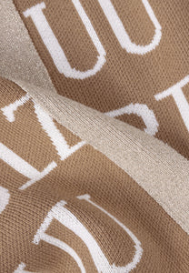CHIOS beige long cardigan