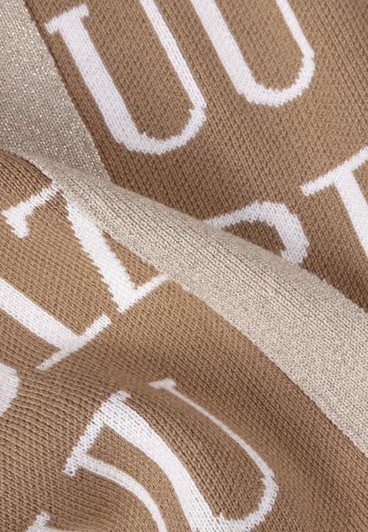 CHIOS beige long cardigan