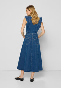 Midi denim dress AIDEN blue