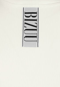 Cream top with bizuu logo ALEXIN