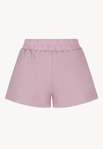 Pink sweat shorts with logo and pockets ETHIES